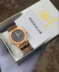 Audemars Puguet Watch for Men With Stainless Steel Belt